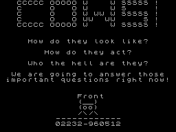 Running screen