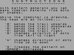 Running screen