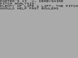 Running screen