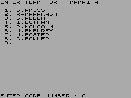 Running screen
