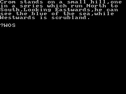 Running screen