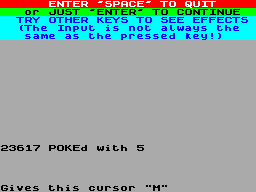 Running screen