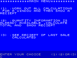 Running screen