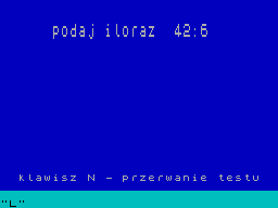 Running screen