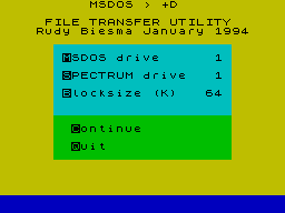 Running screen