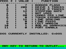 Running screen