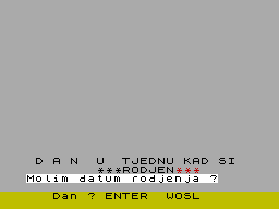 Running screen
