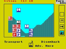 Running screen