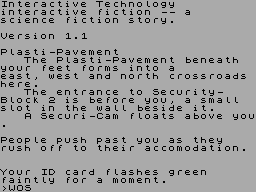 Running screen
