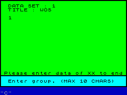 Running screen