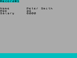 Running screen