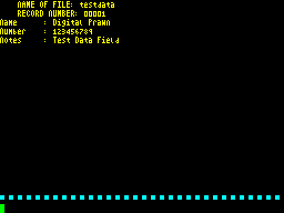 Running screen