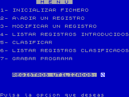Running screen