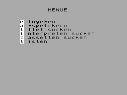 Running screen