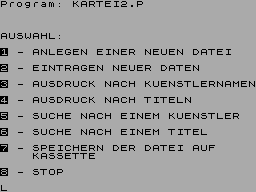 Running screen