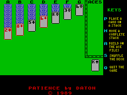 Running screen