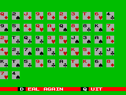 Running screen