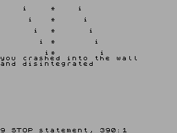 Running screen