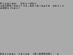 Running screen