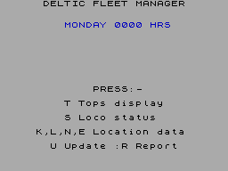 Running screen