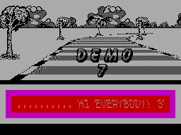 Running screen