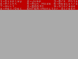 Running screen
