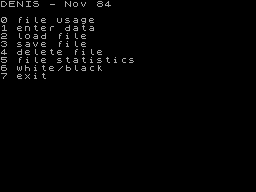 Running screen