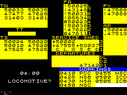 Running screen