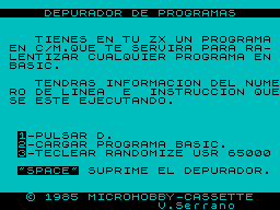 Running screen