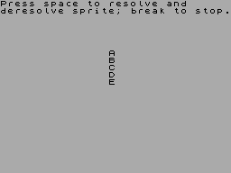 Running screen