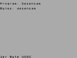Running screen
