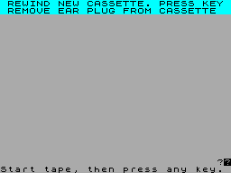 Running screen