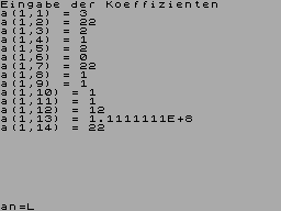 Running screen