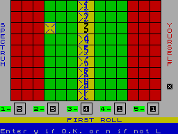 Running screen
