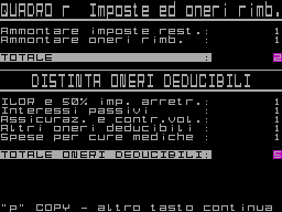 Running screen
