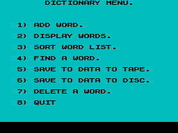 Running screen