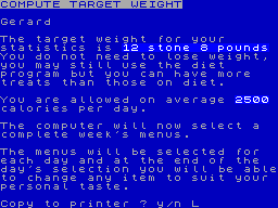 Running screen