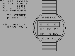 Running screen