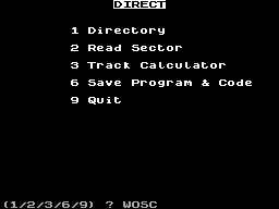Running screen