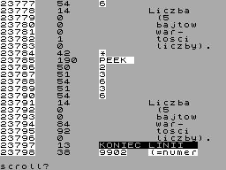 Running screen
