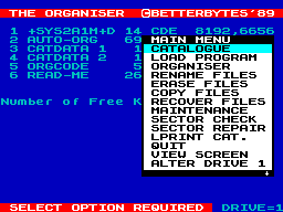 Running screen
