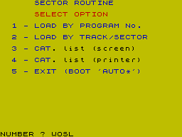 Running screen