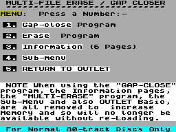 Running screen