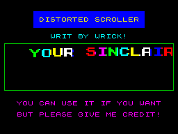 Running screen
