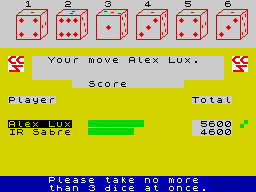 Running screen