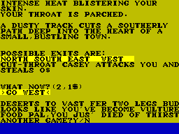 Running screen
