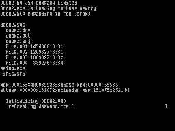 Running screen