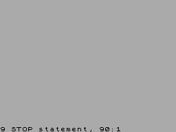 Running screen