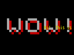 Running screen