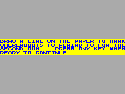Running screen